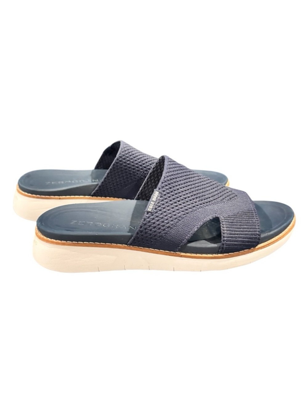 Cole Haan Navy ZeroGrand Slide Sandal 8 - Picture 5 of 8